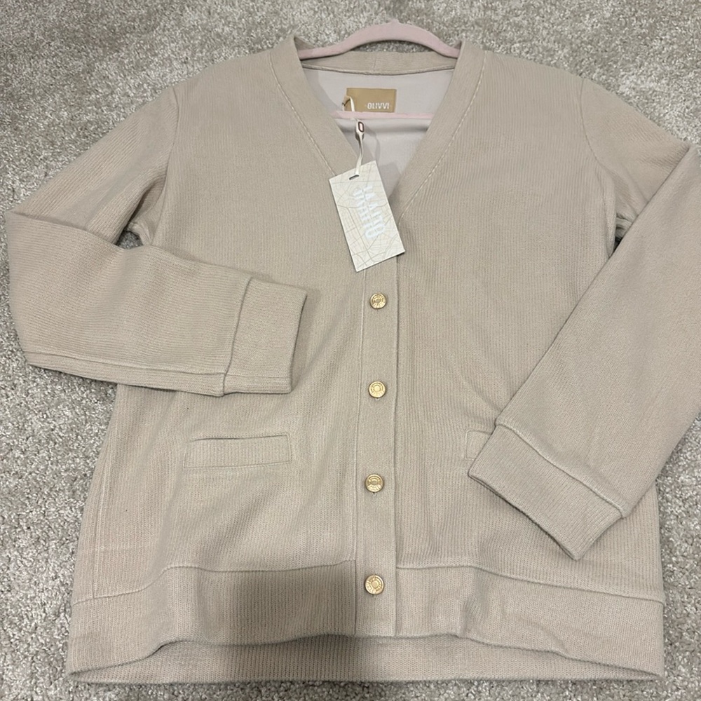 Beige cardigan